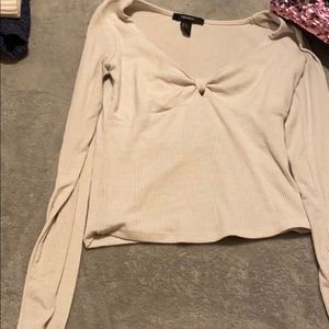 Forever 21 long sleeve croptop
